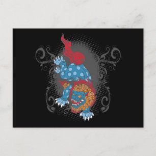 Lion of Buddha Briefkaart