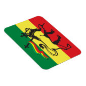 Lion of Juda - Rastafara Rastafari - Reggae Magnet Magneet (Rechterzijde)