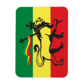 Lion of Juda - Rastafara Rastafari - Reggae Magnet Magneet (Verticaal)