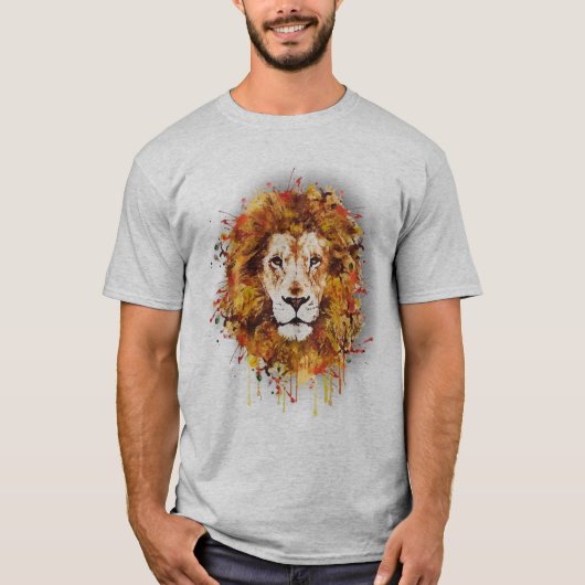 Lion of Judah - African Art - Reggae Roots Shirt (Voorkant)