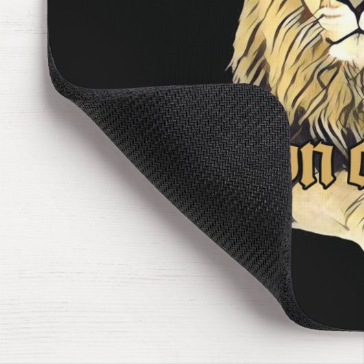 Lion of Judah - Big Lion - Mousepad Muismat (Hoek)