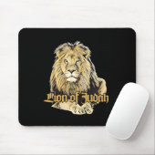 Lion of Judah - Big Lion - Mousepad Muismat (Met muis)