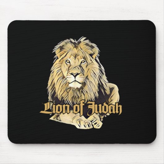 Lion of Judah - Big Lion - Mousepad Muismat (Voorkant)