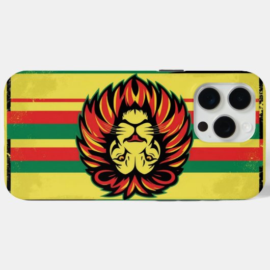 Lion of Judah Case-Mate iPhone Case (Achterkant (horizontaal))