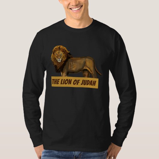 Lion of Judah Christian T-shirt (Voorkant)