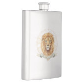 Lion of Judah Classic 8oz Stainless Steel Flask Flacon (Rechts)