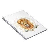 Lion of Judah Classic Notebook - Bold 6.5" x 8.75" Notitieboek (Rechterzijde)