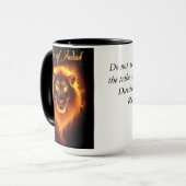 "Lion of Judah" Coffee Mug Mok (Voorkant links)