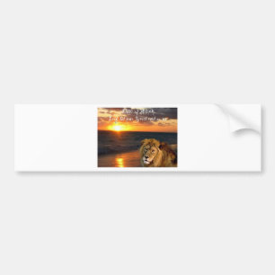Lion of Judah Collectie Bumpersticker