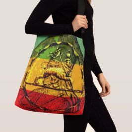 Lion of Judah Cross Body Canvas tas