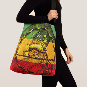 Lion of Judah Cross Body Canvas tas