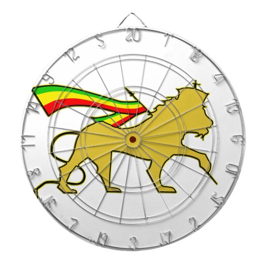 Lion of Judah Dartbord (Voorkant)