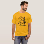 Lion of Judah - Ethiopia - Reggae - Rasta Shirt (Voorkant volledig)