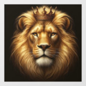 LION OF JUDAH Grote Ruitsticker Raamsticker (Vel)