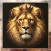 LION OF JUDAH Grote Ruitsticker Raamsticker (Vel 2)