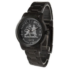 Lion of Judah - Haile Selassie - Rastafari Watch A Horloge