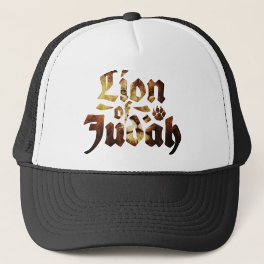 Lion of Judah - Haile Selassie - Trucker Cap (Voorkant)