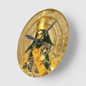 Lion of Judah Jah Army Haile Selassie Rasta Roots Ronde Klok (Hoek)