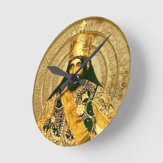 Lion of Judah Jah Army Haile Selassie Rasta Roots Ronde Klok (Hoek)