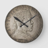 Lion of Judah Jah Army Menelik II Rasta Roots Ronde Klok (Voorkant)