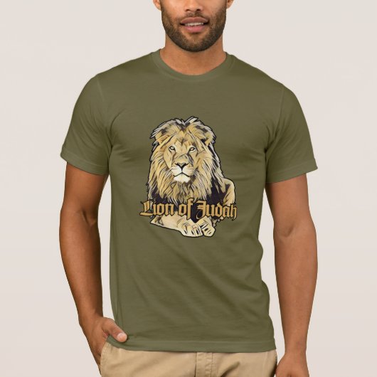 Lion of Judah - Jah Army Reggae Rasta Shirt (Voorkant)