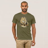 Lion of Judah - Jah Army Shirt (Voorkant volledig)