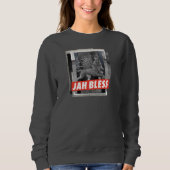 Lion of Judah Jah Bless Rasta Reggae Sweatshirt (Voorkant)