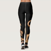 Lion of Judah - Jah Rasta - Power Yoga Leggings (Achterkant)