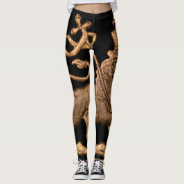 Lion of Judah - Jah Rasta - Power Yoga Leggings