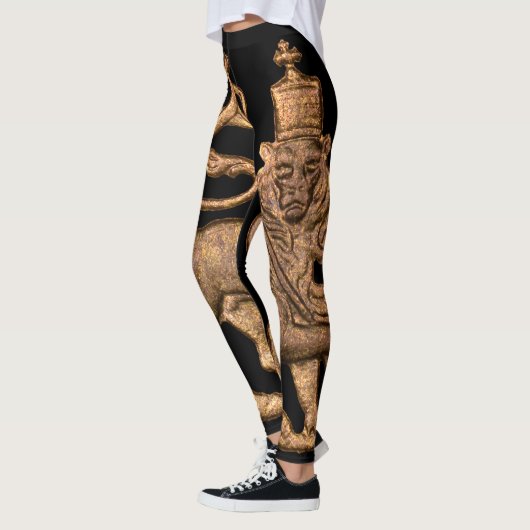 Lion of Judah - Jah Rasta - Power Yoga Leggings (Links)
