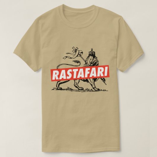 Lion of Judah Jah Rastafari Empress Rasta Shirt (Design voorkant)