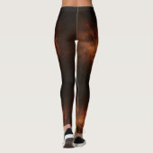 Lion of Judah - Jah Rastafari Power Yoga Leggings (Achterkant)