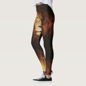 Lion of Judah - Jah Rastafari Power Yoga Leggings (Links)