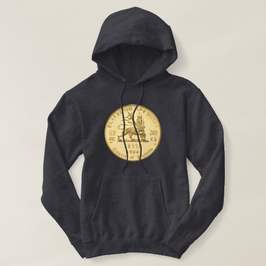 Lion of Judah - Jah Rastafari Rasta Queen Hoodie (Design voorkant)