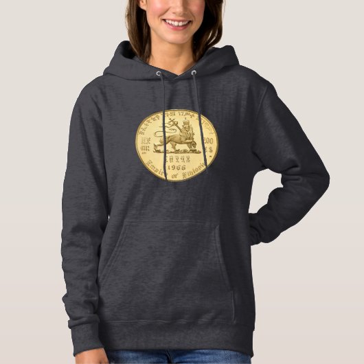 Lion of Judah - Jah Rastafari Rasta Queen Hoodie (Voorkant)