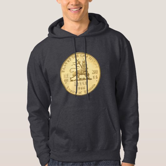 Lion of Judah - Jah Rastafari Rasta Reggae Hoodie (Voorkant)