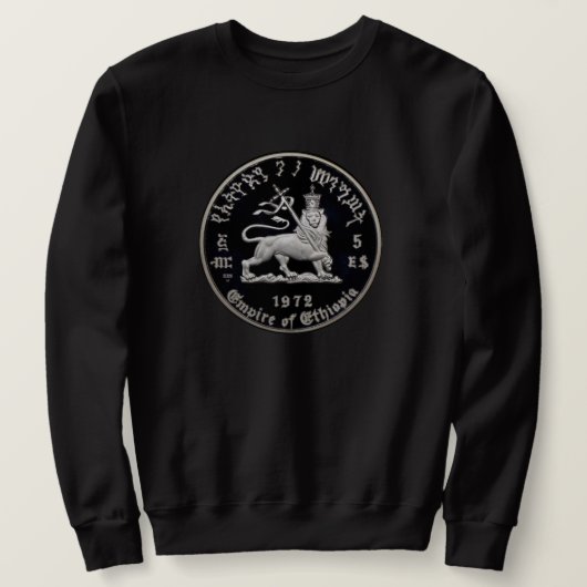 Lion of Judah Jah Rastafari Rasta Roots Sweater (Design voorkant)