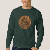 Lion of Judah Jah Rastafari Rasta Roots Sweater (Voorkant)