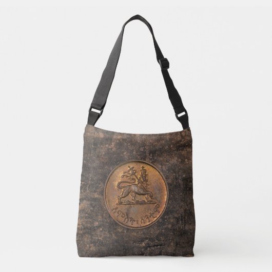 Lion of Judah - Jah Rastafari - Reggae Roots Bag Crossbody Tas (Voorkant)