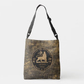 Lion of Judah - Jah Rastafari - Reggae Roots Bag Crossbody Tas (Achterkant)