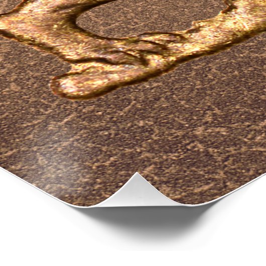 Lion of Judah Jah Rastafari Reggae Roots Poster (Hoek)