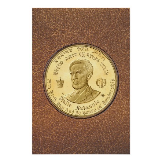 Lion of Judah Jah Rastafari Reggae Roots Poster (Voorkant)