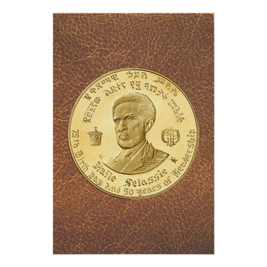 Lion of Judah Jah Rastafari Reggae Roots Poster (Voorkant)