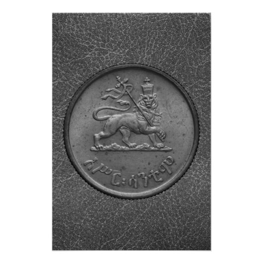 Lion of Judah Jah Rastafari Reggae Roots Poster (Voorkant)