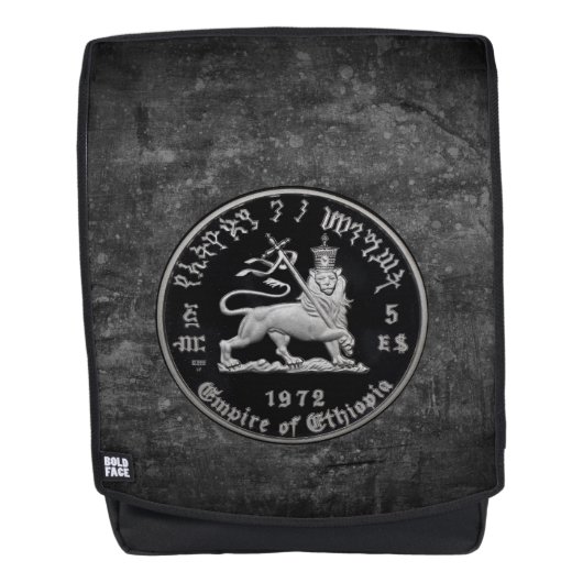 Lion of Judah - Jah Rastafari - Reggae Rucksack Rugtassen (Voorkant)