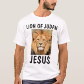 LION OF JUDAH JESUS T-shirts (Voorkant)