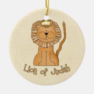 Lion of Judah Keramisch Ornament