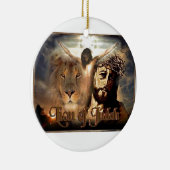 Lion of Judah Keramisch Ornament (Rechts)
