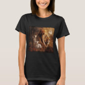 Lion Of Judah Lamb God Cross Jesus Light God T-shirt (Voorkant)