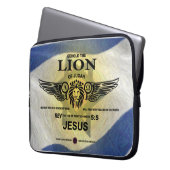 Lion of Judah Laptop Sleeve (Voorkant Links)